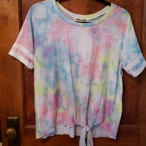 Inspired Hearts Tie dyed Sweater